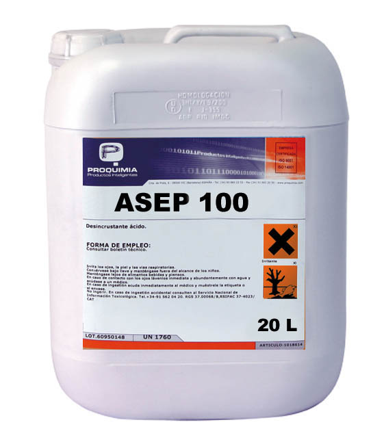 ASEP 100 GARRAFA 20L.