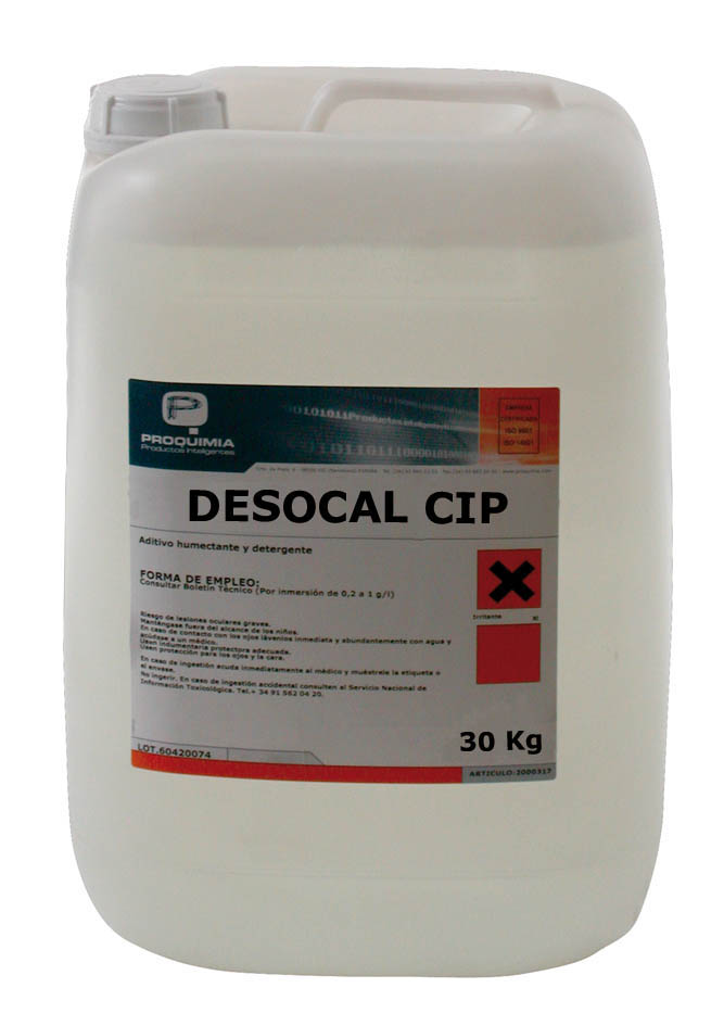 DESOCAL CIP GARRAFA 30KG