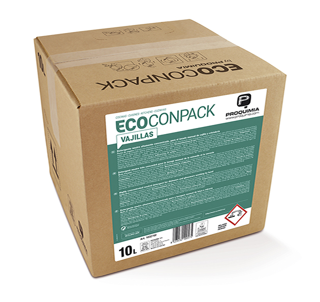 ECOCONPACK VAJILLAS MANUAL CAJA 10L.