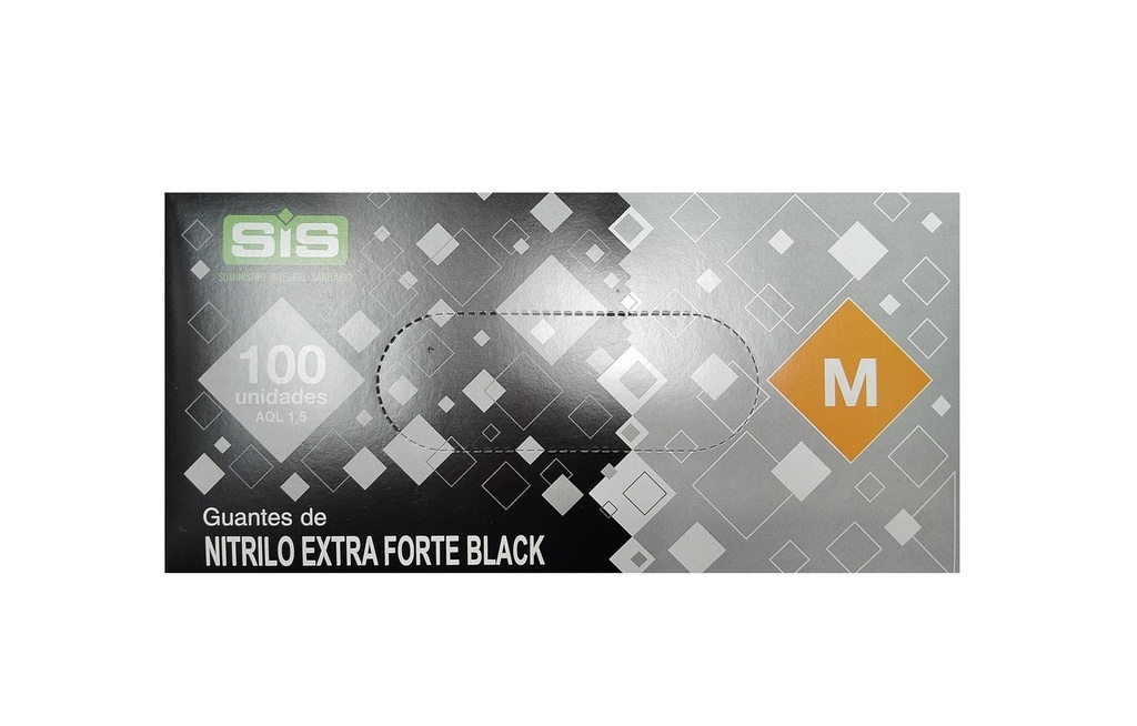 GUANTE NITRILO SP EXTREME NEGRO T/M SIS
