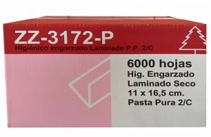 HIGIENICO ENGARZADO 2 C PASTA PURA CJ 30 PQT 200UN
