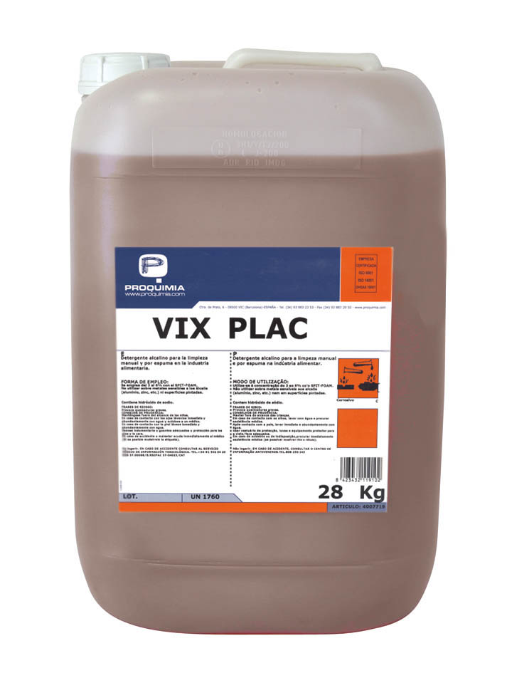 VIX-PLAC. GARRAFA 28L.
