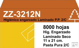 HIGIENICO ENGARZADO 2/C NATURAL ECOLABEL