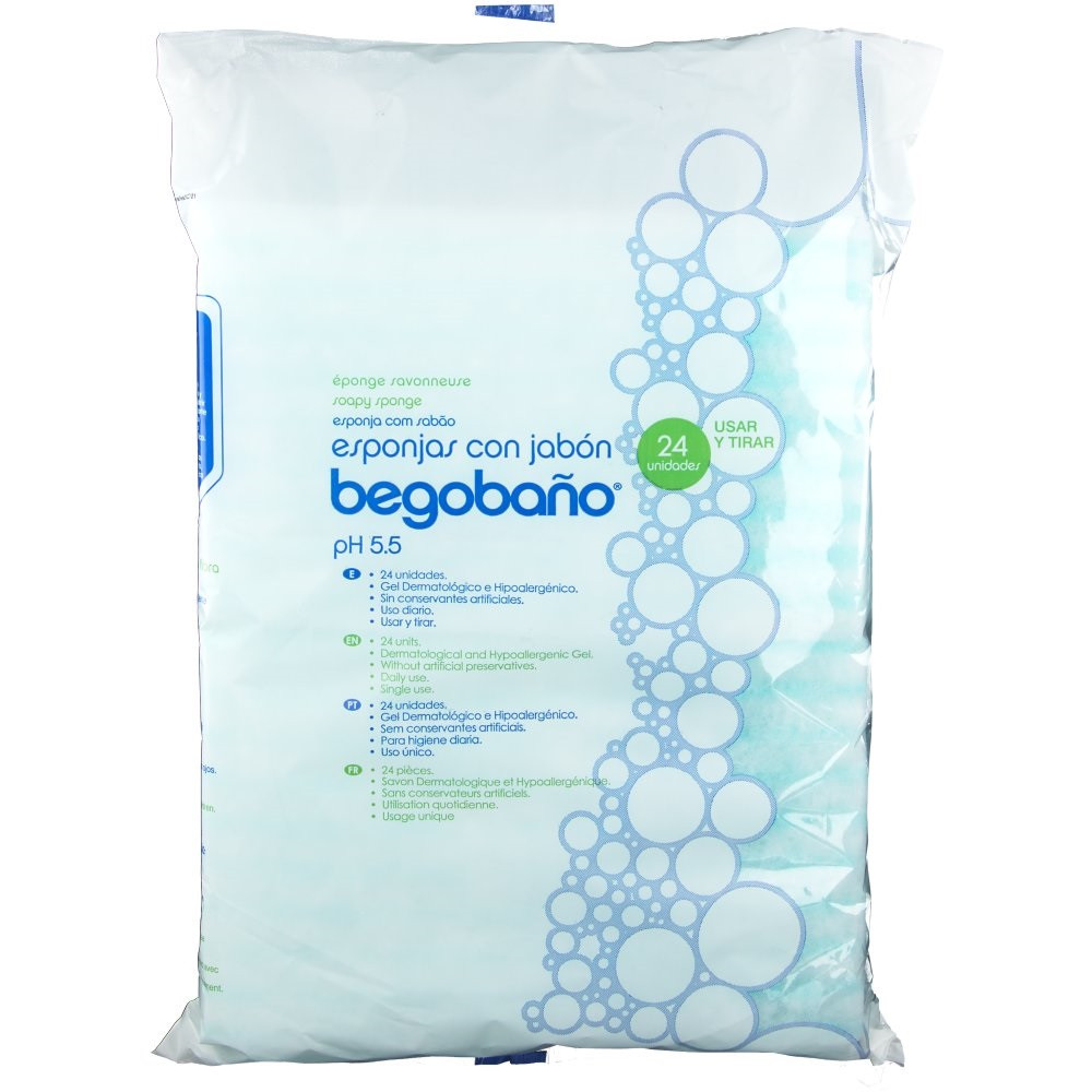 ESPONJA JABONOSA BB1 20x12 CAJA 3000 UNIDADES BGBÑ