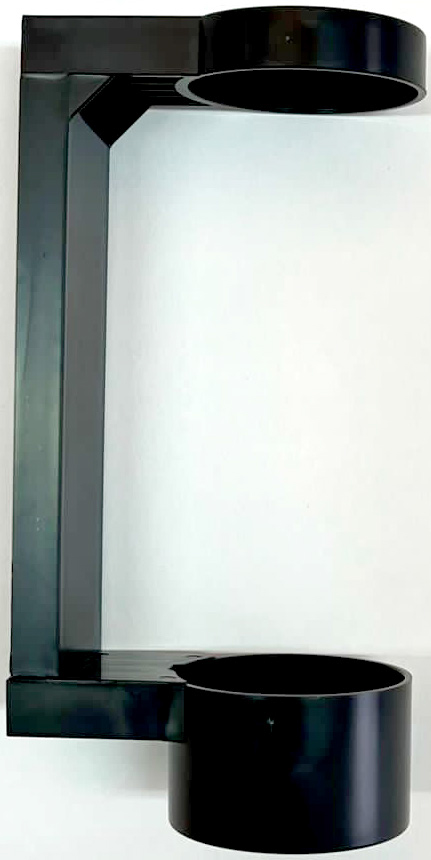 DOSIFICADOR DE PARED DUCHA NEGRO HT-601