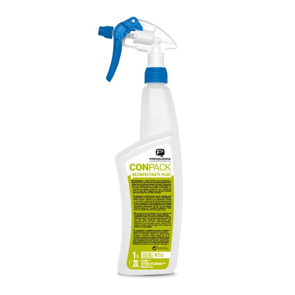 CONPACK DESINFECTANTE PLUS BOTELLA+PULVERIZADOR
