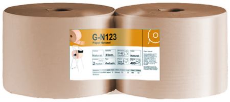 BOBINA CELULOSA GOF.PASTA PURA NATURAL