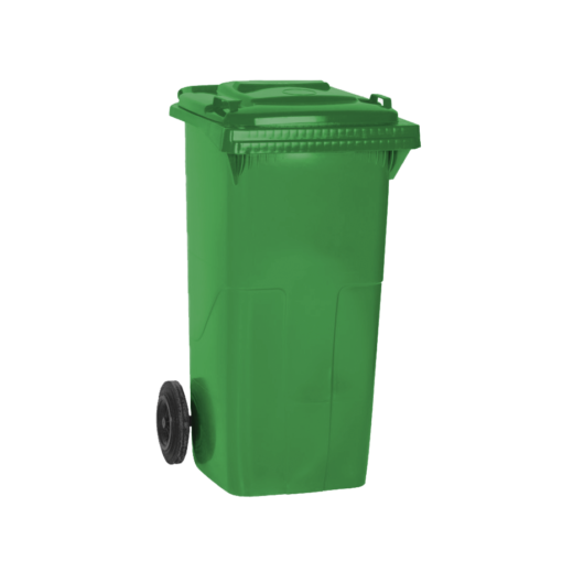 CUBO CONTENEDOR 120L COMPACT TAPA VERDE LYTEC