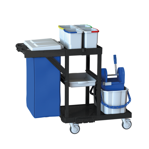 CARRO LIMPIEZA STAFF COMPLETO LYTEC