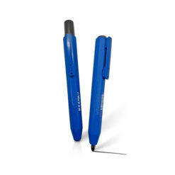 ROTULADOR RETRACTIL NO PERMANENTE DETECTABLE METALES Y RAYOS X CUERPO AZUL + TINTA NEGRO