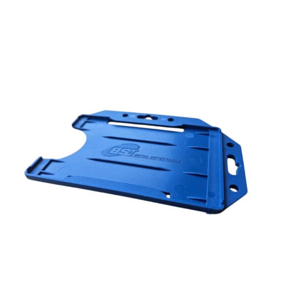 TARJETA PLASTICA IDENTIFICATIVA DETECTABLE METALES 8,6 X 5,4 CM AZUL