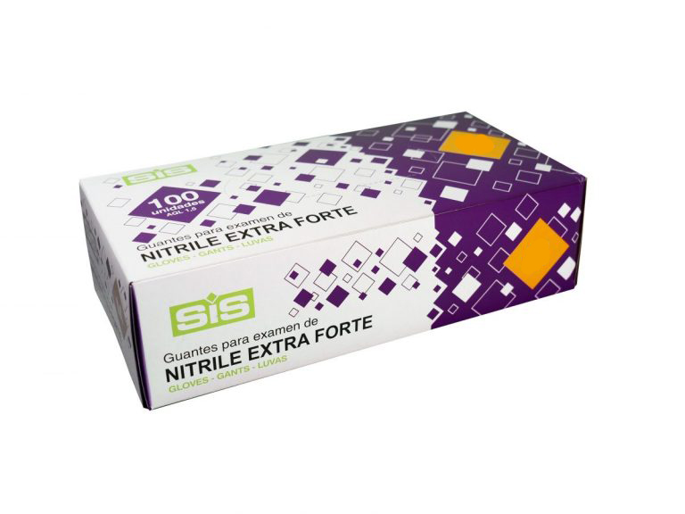 GUANTE NITRILO EXTREME PLUS AZUL EXTRA LARGO T/G SIS