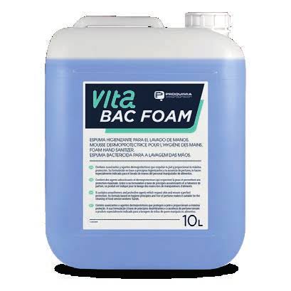 VITABAC FOAM GEL DERMOPROT. S/PERF. GARRAFA 10L