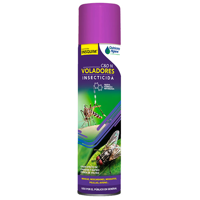 INSQUIM C&D N VOLADORES INSECTICIDA AEROSOL 750ml