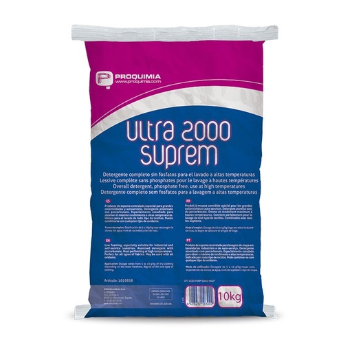 [1019858] ULTRA 2000 SUPREM JABON ROPA 10KG.