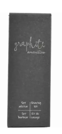 [SETAGRF] SET AFEITAR+CREMA AFEITAR 10 GRS GRAFITO (500 UNID.)