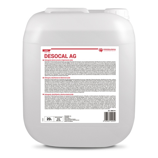 [4001914] DESOCAL AG GARRAFA 20 L