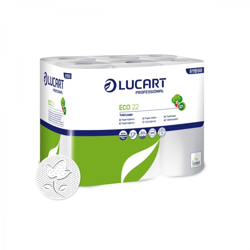 [81198] HIGIENICO DOMESTICO ECO 22. FARDO 108 UNID