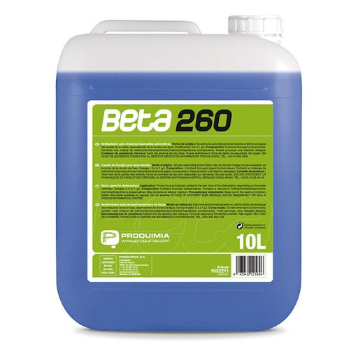 [7051311] BETA 260 GARRAFA 10 L.