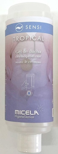 [104007400] SENSI TROPICAL GEL DUCHA SUAVE Y CREMOSO COCO 400 ML