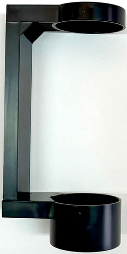 [553082] DOSIFICADOR DE PARED DUCHA NEGRO HT-601