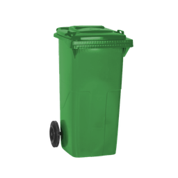 [13000255] CUBO CONTENEDOR 120L COMPACT TAPA VERDE LYTEC