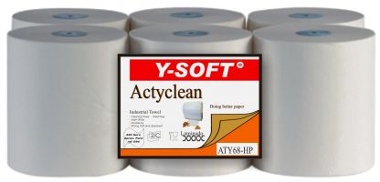 [9692] PAPEL SECAMANOS HORIZONTAL BLANCO