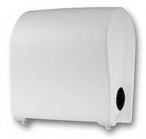 [699] DISPENSADOR PAPEL SECAMANOS AUTOCORTE BLANCO 699