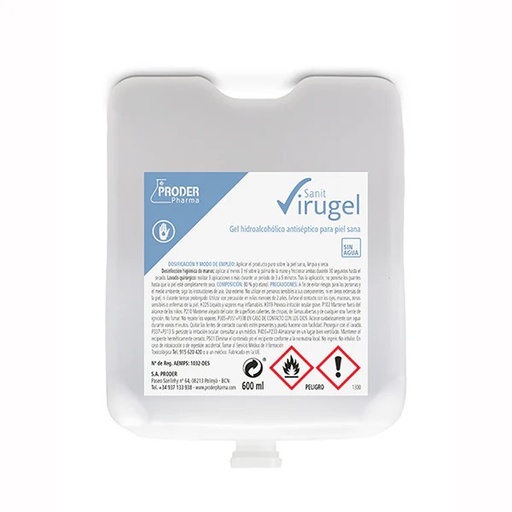 [9831300] SANIT VIRUGEL BOLSA 800 ML