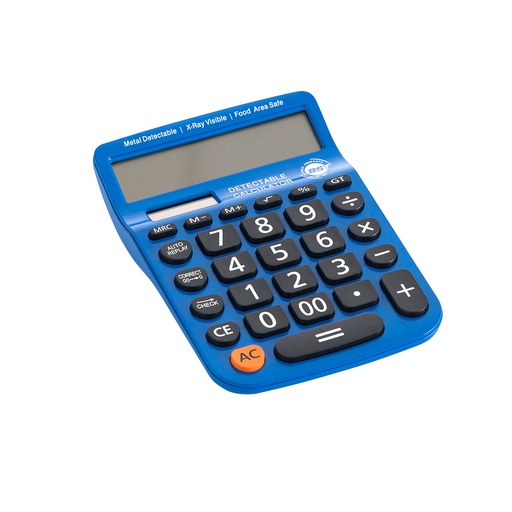 [ST1CA] CALCULADORA DE SOBREMESA DUAL DETECTABLE 123 X 175 X 32 MM AZUL