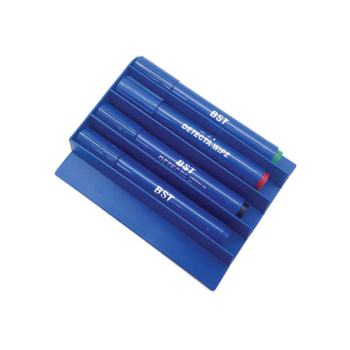 [MPH] SUJETA ROTULADOR DETECTABLE METALES Y RAYOS X 15 X 2,2 X 12 CM AZUL