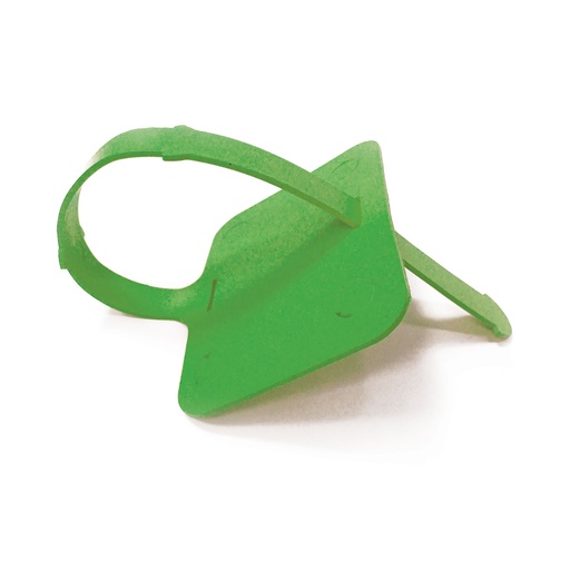 [IDTAG-VERDE] ETIQUETA PLASTICA IDENTIFICATIVA DETECTABLE METALES Y RAYOS X 8,5 X 2,6 CM VERDE