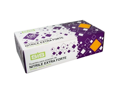 [1001783] GUANTE NITRILO EXTREME PLUS AZUL EXTRA LARGO T/XG SIS