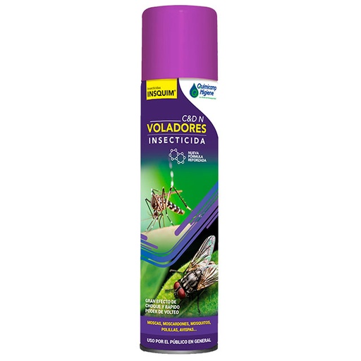 [306202] INSQUIM C&D N VOLADORES INSECTICIDA AEROSOL 750ml